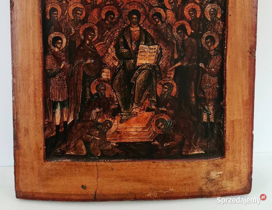 Ikona Deesis XIX wiek 0218 mazowieckie