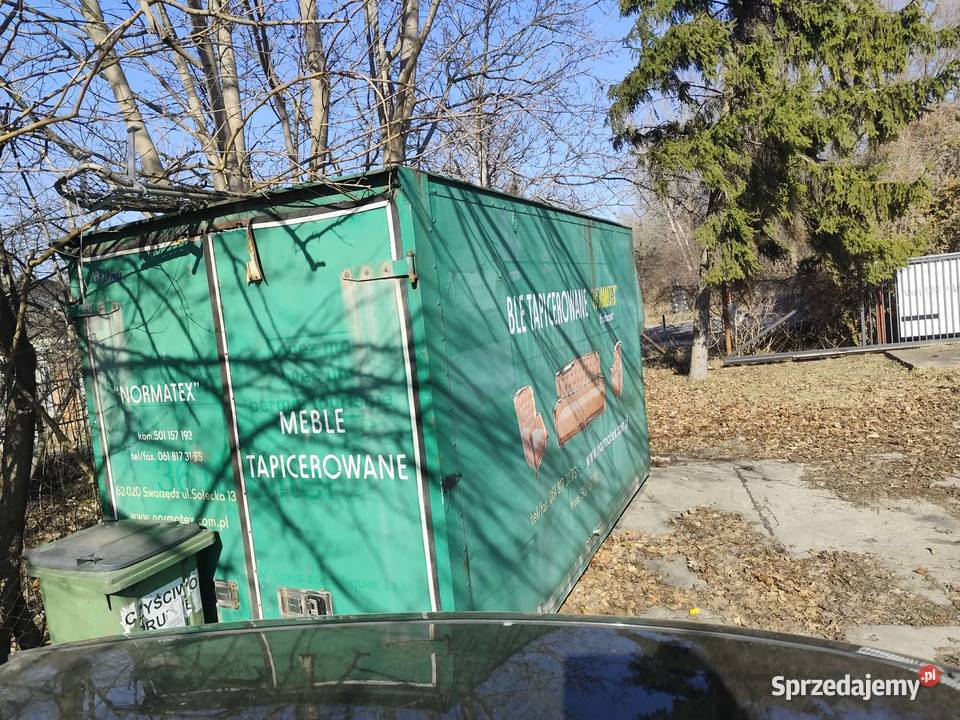 kontener schowek Pobiedziska sprzedam