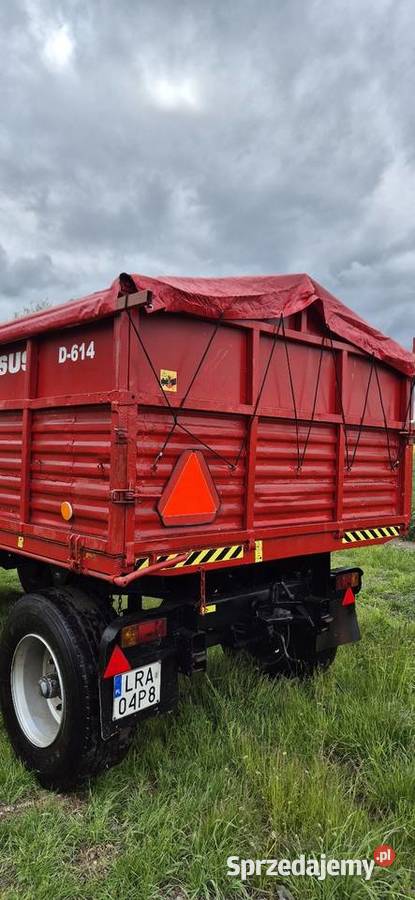 Przyczepa HL 8011 16t DMC Komarówka Podlaska