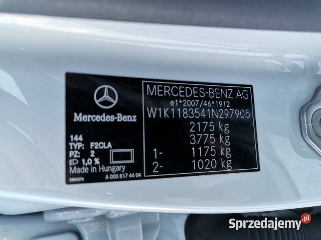 MERCEDESBENZ AMG CLA 45 S CLA mazowieckie