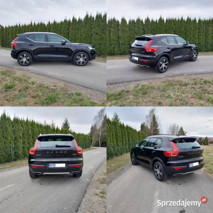 Volvo XC40NAPĘD 4x4DieselEURO 6INSCRIPTON2020 reflektory ksenonowe Przemyśl
