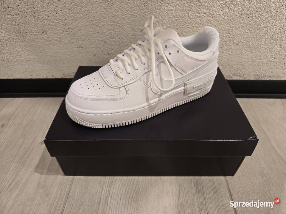 Nike Air Force 1 Shadow Białe Nike