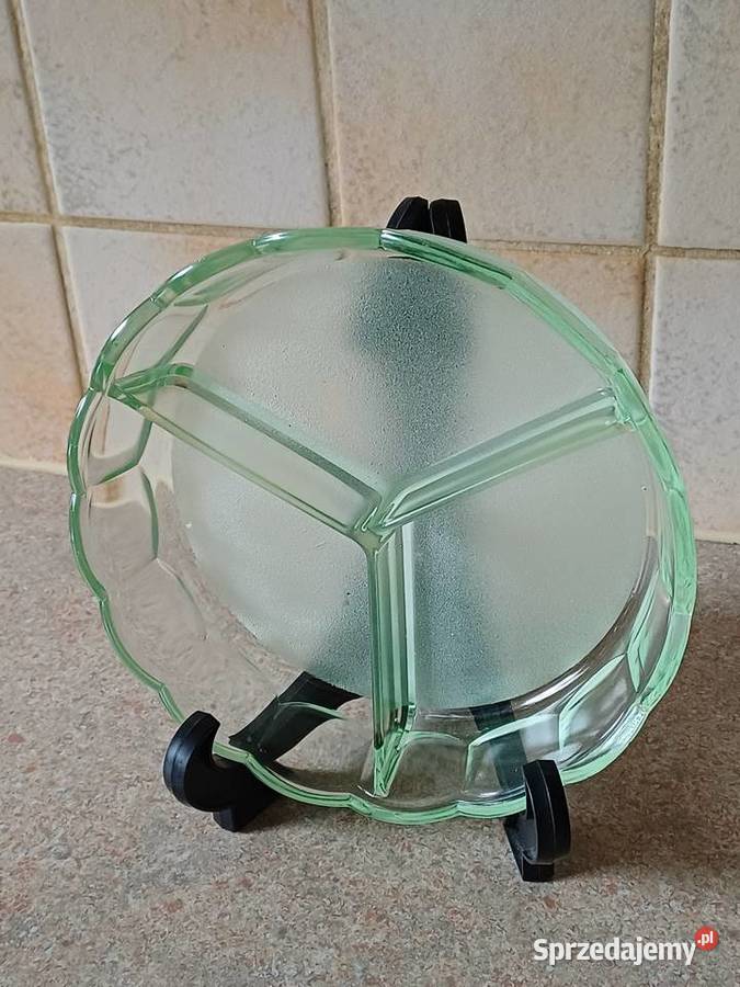 vintage zielone szkło Nowy Targ sprzedam