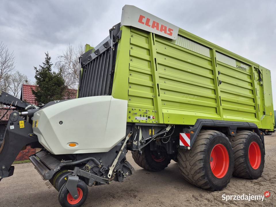 Claas Cargos 8400 przyczepa samozbierająca wielozadaniowa z Niemiec