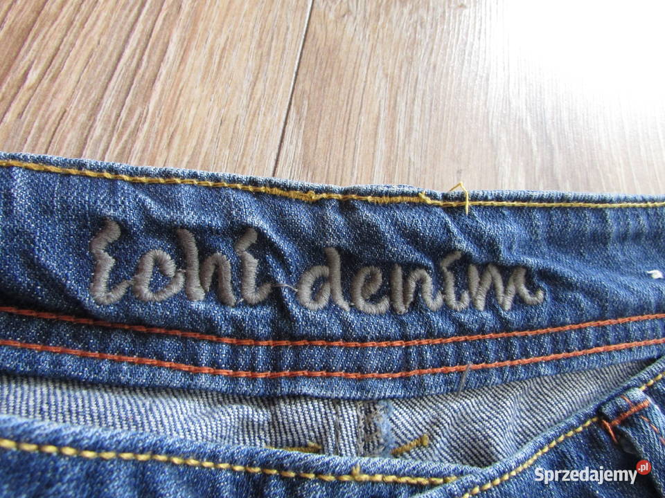 jenasy DENIM 40 L proste niebieski Kraków