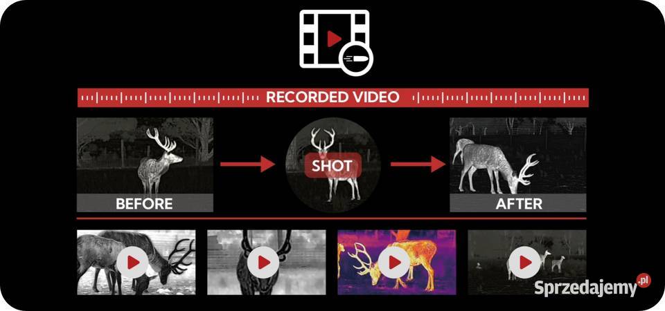 Luneta Termowizyjna Celownik Termowizyjny NOCPIX Pozostałe Poznań