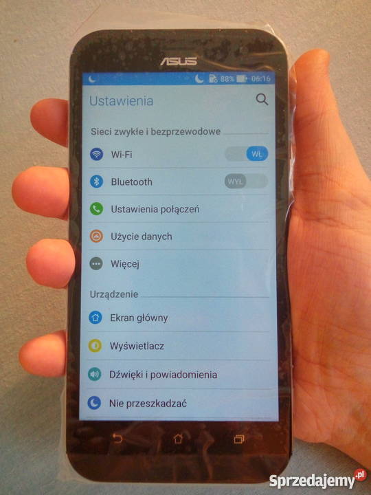 Telefon ASUS z 4GB RAM aparat z zoomem Android Asus
