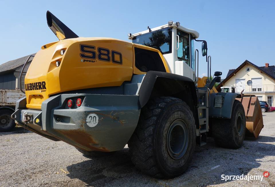 Ładowarka kołowa Liebherr L 580 2017 nie świętokrzyskie Jeziorko