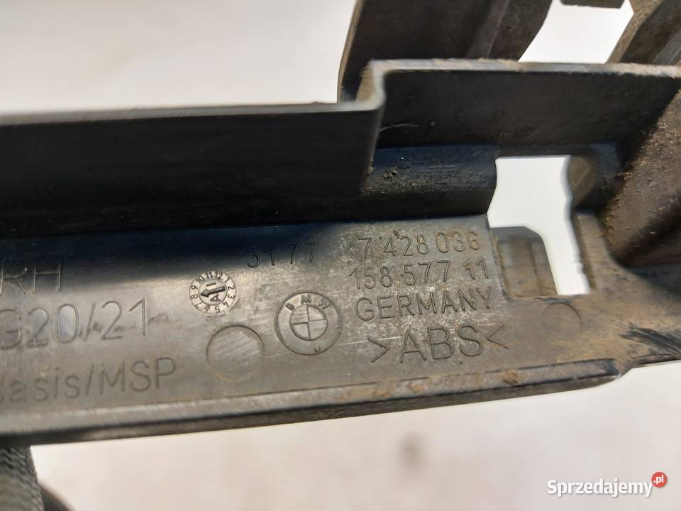 BMW G21 G20 Kombi 330e mocowanie ślizg listwy