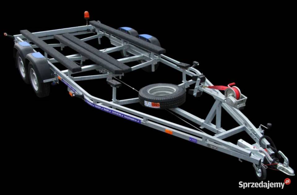 Nowa przyczepa podłodziowa PP2500 2 osie DMC mazowieckie
