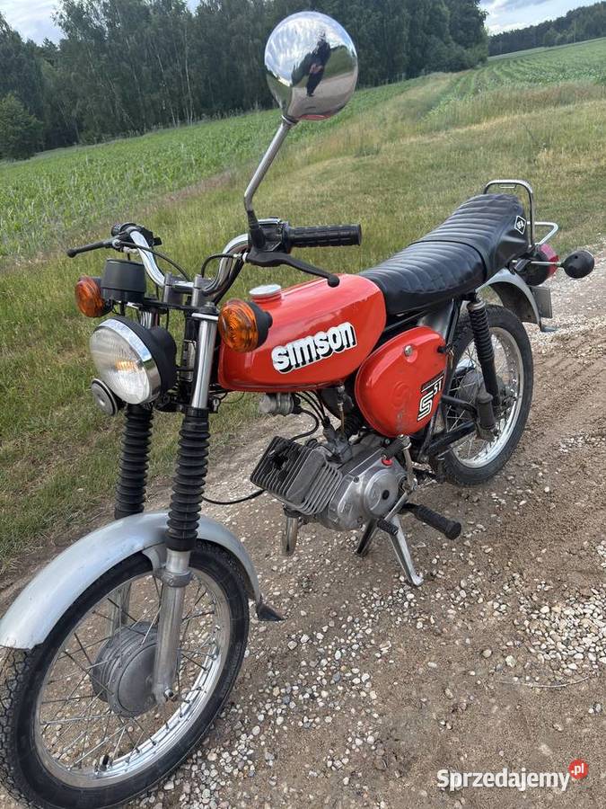 Simson s511 1989 wielkopolskie Malanów