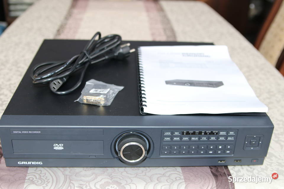 GDV-B2208A Rejestrator GRUNDING 8-kanałowy 1TB, HDD, DVD-RW