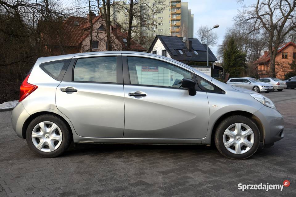 Nissan NOTE VISIA EU6 2015 12 benzyna LPG 1200cm3