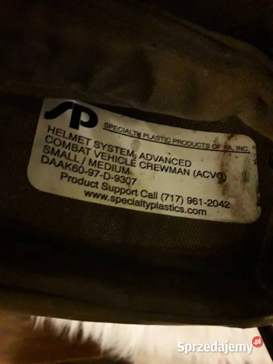 UNIKAT ACVC US Tanker Helmet Crewman Hełm Warszawa