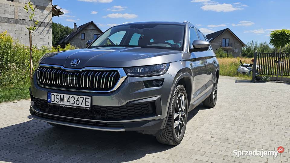 Skoda Kodiaq 2022r lifcie 20tsi 190 4x4 bogato nawigacja