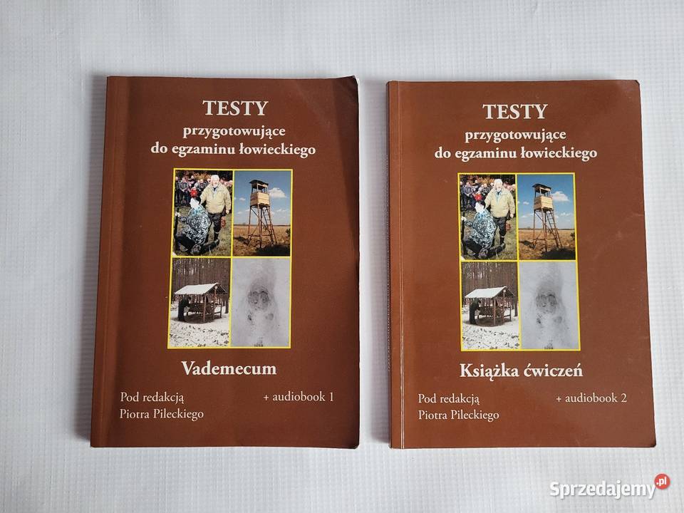 Testy przygotowujące do egzaminu łowieckiego Książki naukowe i popularnonaukowe Olesno