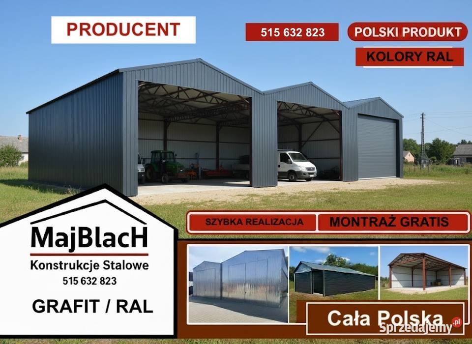 Blaszak Złoty DąbGaraż BlaszanyProducent Montaż Sprzedaż podlaskie Grajewo