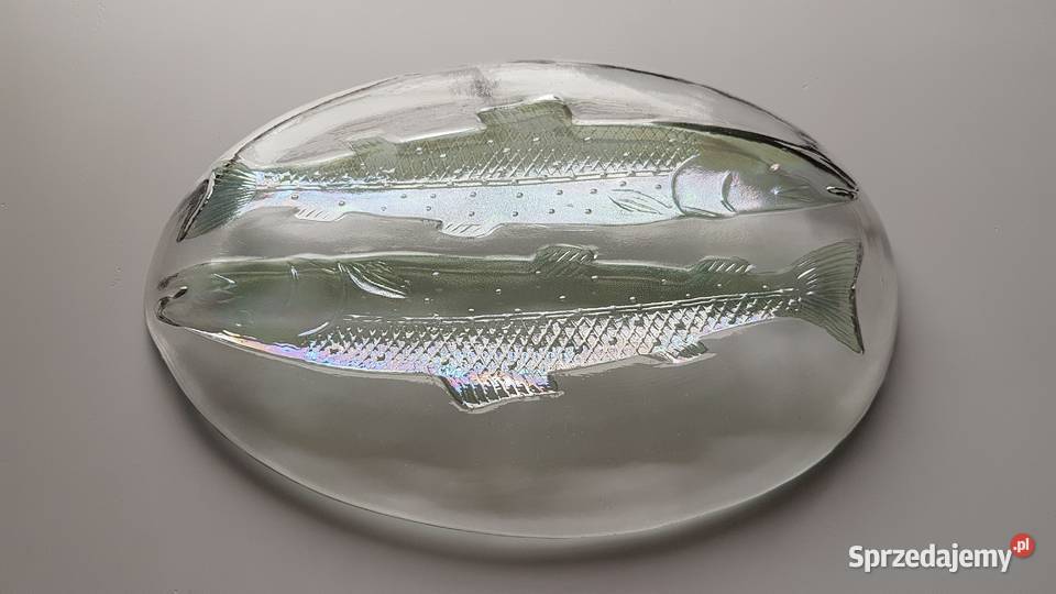 Patera półmisek ryby pstrągi Ząbkowice Dąbrowa Górnicza sprzedam