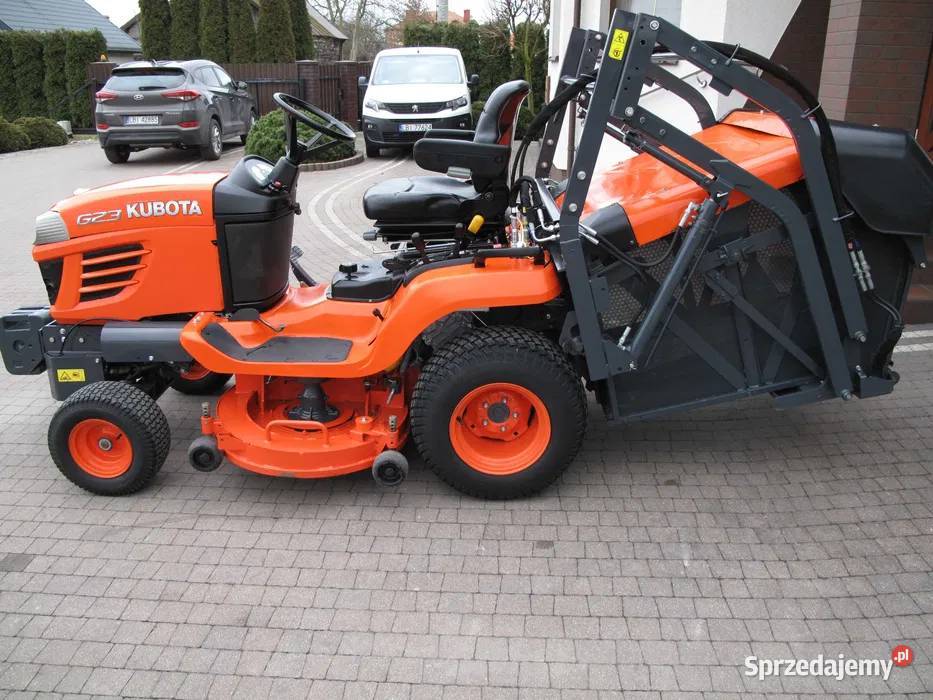 Traktorek Kosiarka Kubota G23 23 Górny Wysyp Kubota