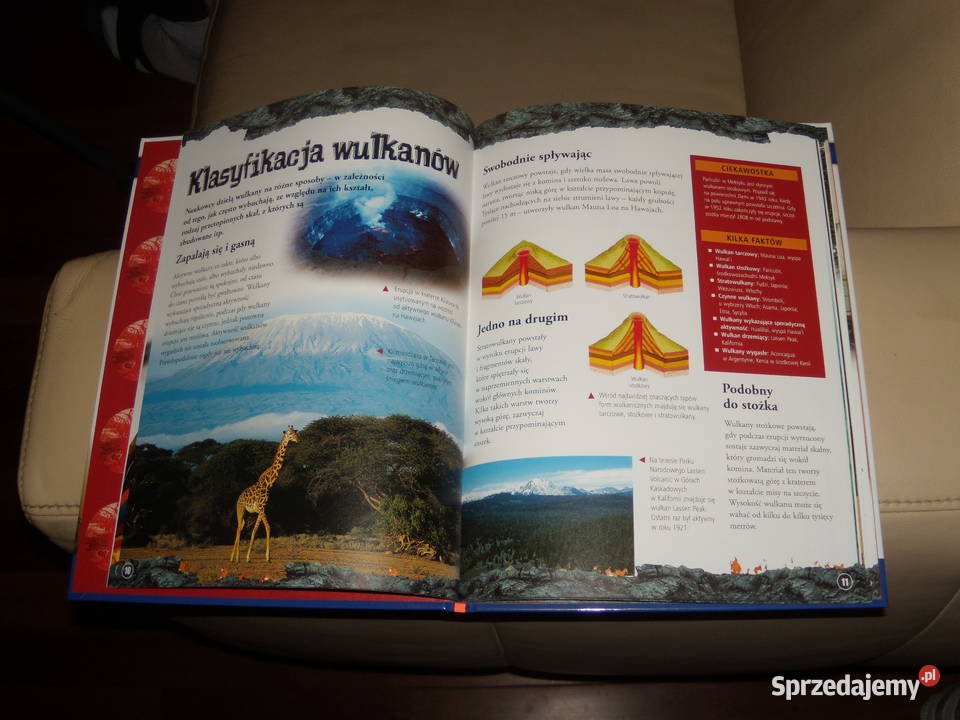Wulkany i trzęsienia Ziemi Odkrywanie świata miękka mazowieckie Warszawa sprzedam