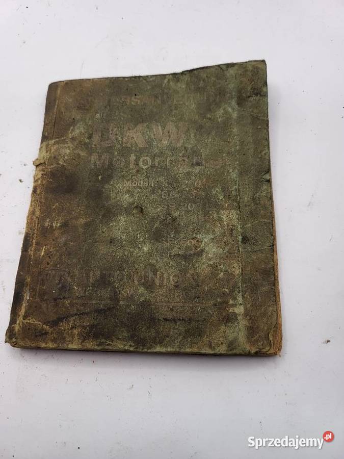 INSTRUKCJA KSIĄŻKA DKW SB500 Rybnik