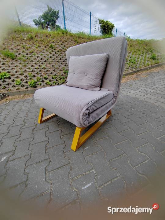 Fotel relaksacyjny z funkcją spania