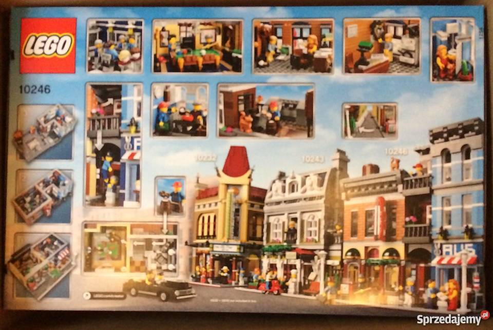 LEGO 10246 CREATOR Exclusive Biuro detektywa Plastik  wielkopolskie Poznań