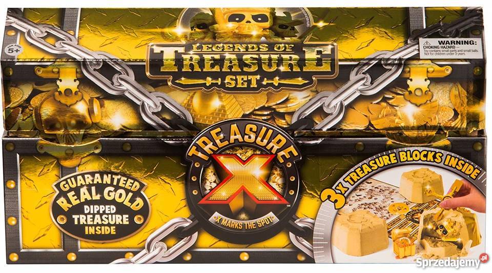 TREASURE X DRAGONS GOLD GOLDEN DRAGON Skrzynia 3 Mogilany