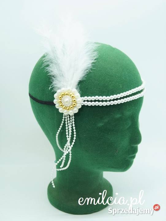 Opaska Lata 20 Perełki Ślub Wieczór Panieński Zielona Góra