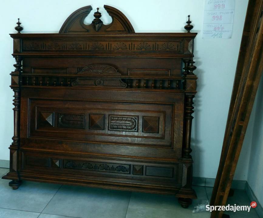 piękne łóżko eklektycznesklep Dąbrowa G Dąbrowa Górnicza sprzedam