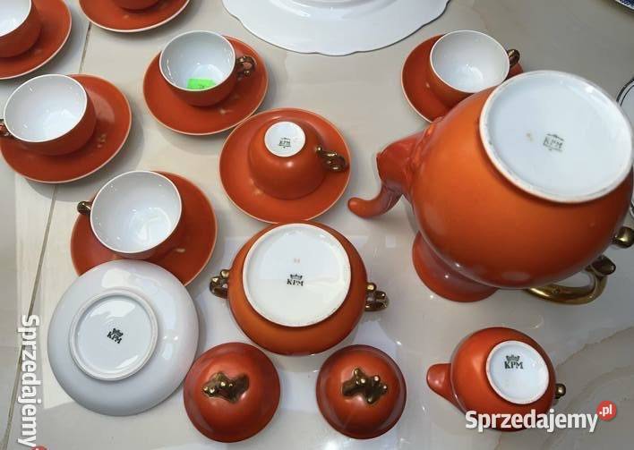 Serwis do kawy espresso Na 7 osób Syg KPM Gdańsk