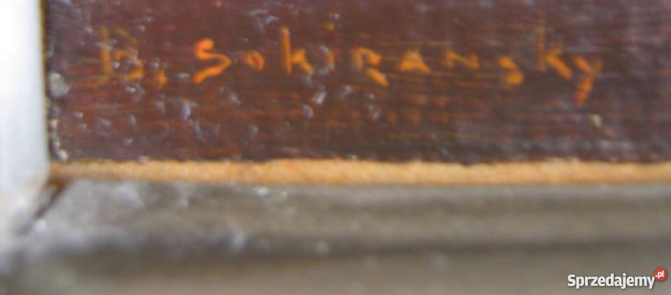 JEDYNY ORYGINALNY OBRAZ OLEJNY MARTWA NATURA B Zawadzkie