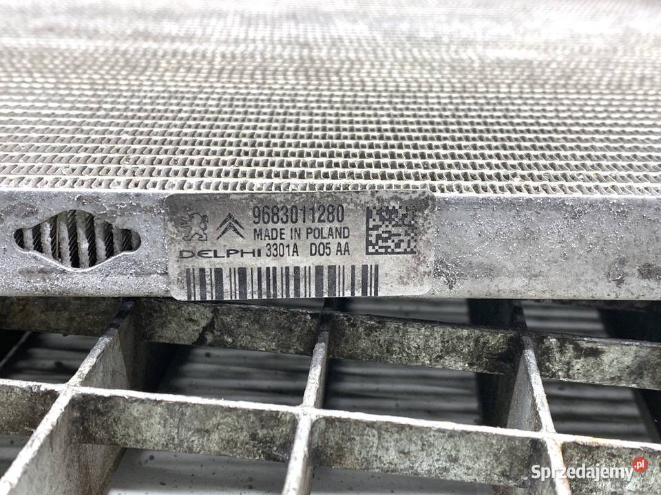 CHŁODNICA WODY CITROEN C5 III 20 136 9683011280 sprzedam