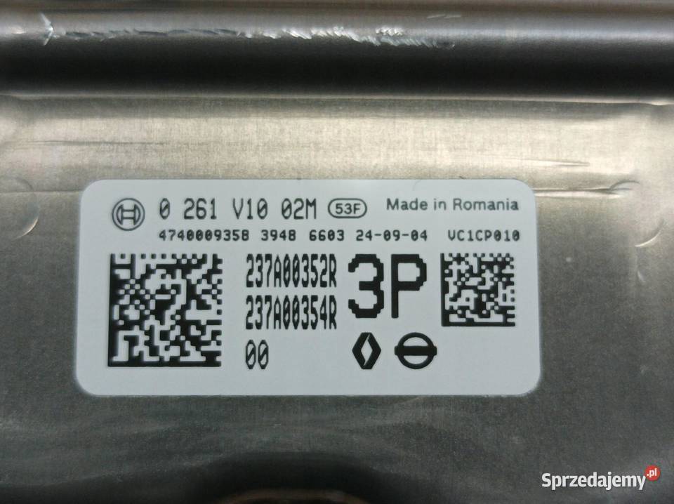 STEROWNIK SILNIKA 0261V1002M 237A00352R 16 B HYB sprzedam