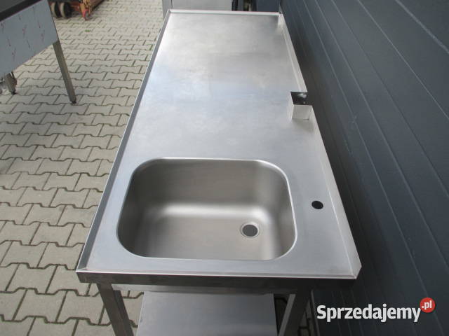 Zlew Gastronomiczny Z Półką Stół Komora Prawej Ostrów Wielkopolski