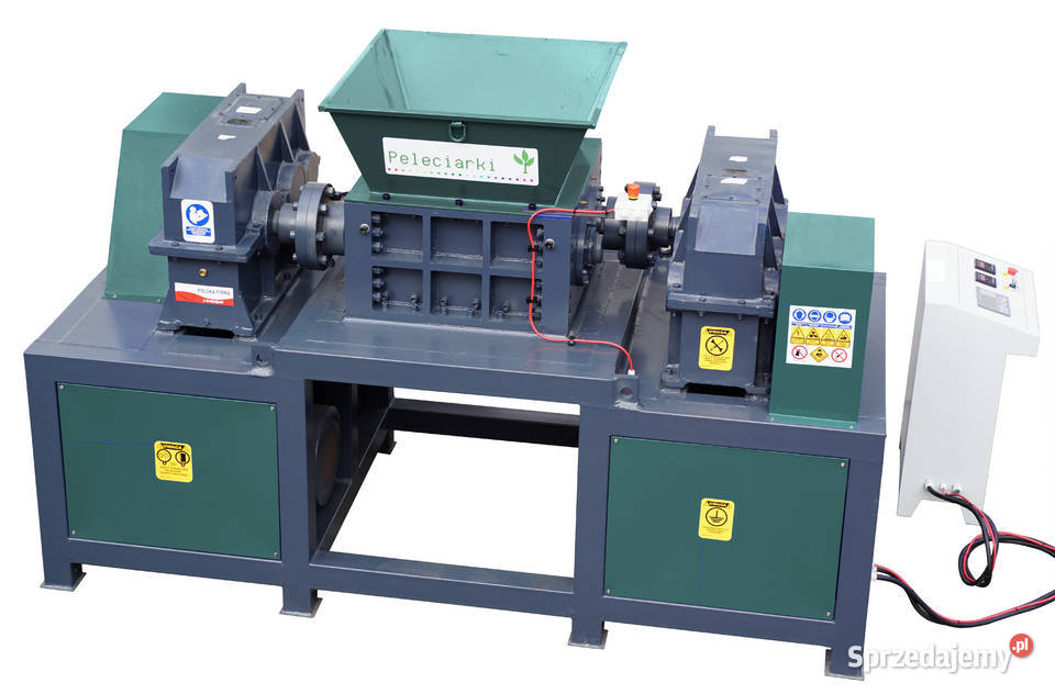 Elektryczny Rębak 30kW Rozdrabniacz 2wałowy Ruda Śląska