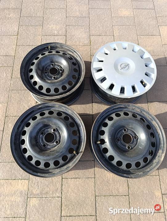Felgi 15 kołpaki do Opel Corsa C Wieluń