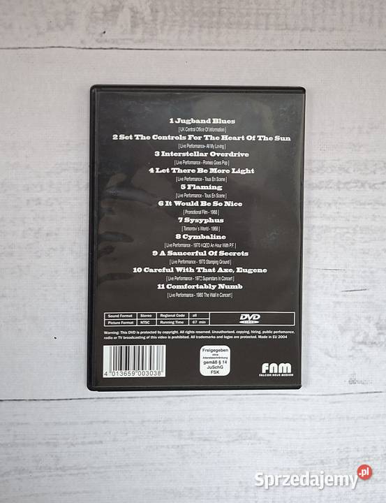 Płyta DVD z koncertu Pink Floyd Live Anthology DVD Wrocław