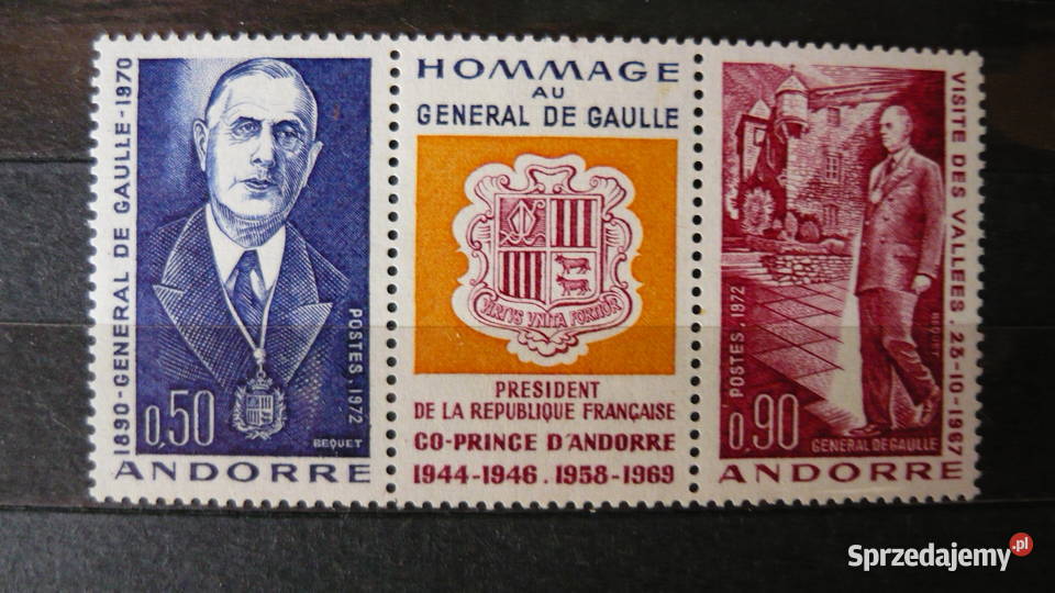 Znaczki Andora śląskie Myszków