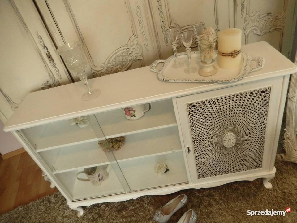 komoda francuska rtv shabby chicrafia ludwik Lubin