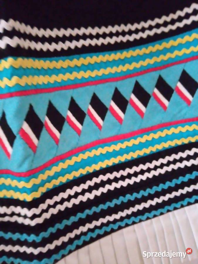 Fartuszek wzór Meksykański lata 60 kujawsko-pomorskie Nakło nad Notecią