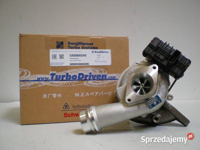 Turbosprężarka BorgWarner KKK 53039880340 mazowieckie Siedlce sprzedam