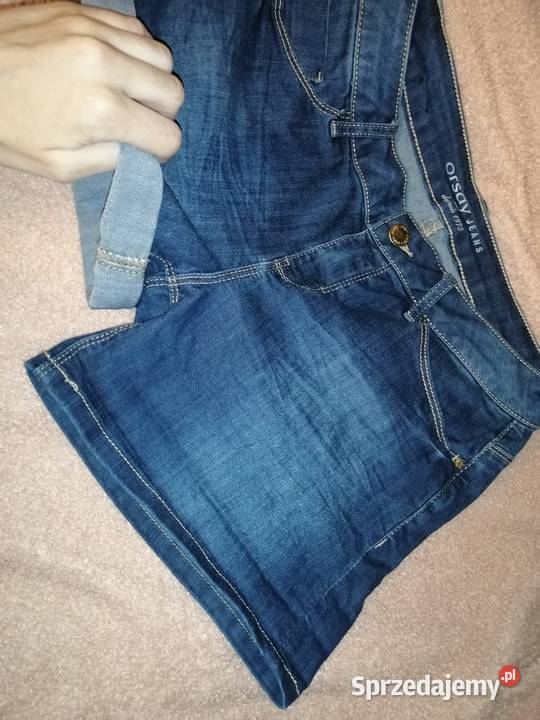 ORSAY krótkie spodenki dżinsowe Szorty jeans Bez wzoru Leszno sprzedam
