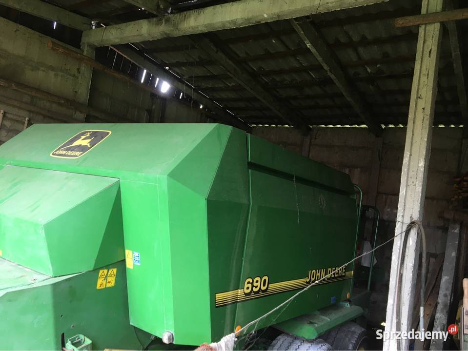 Prasa Duża Kostka KRONE John Deere 690 opolskie Kobylno