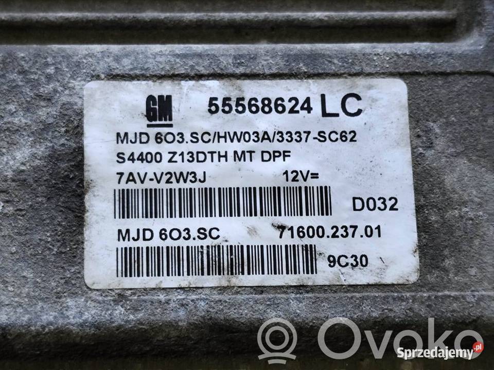 Opel Corsa D 13CDTI STEROWNIK KOMPUTER SILNIKA sprzedam