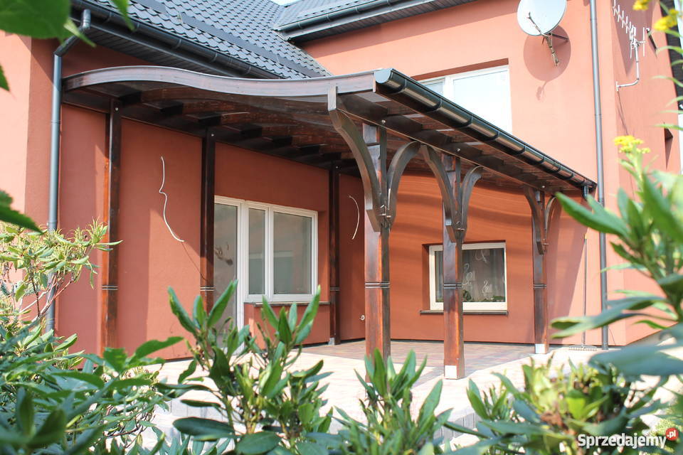 WIATA ZADASZENIE TARASU Pergola Altana Altanka Architektura ogrodowa Łuków