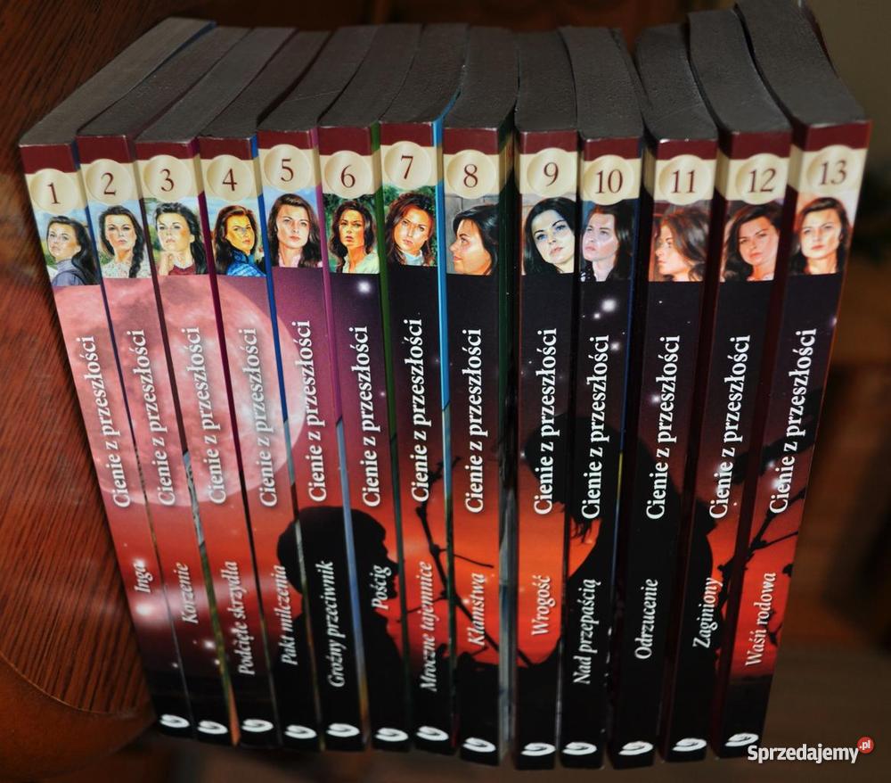 Saga CIENIE Z PRZESZŁOŚCI kpl13 tomów Piaski