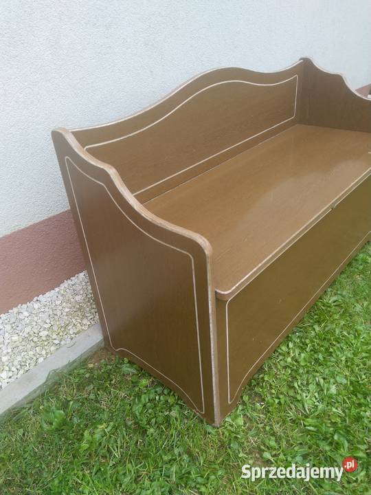 OKAZJA Drewniana Ława Ciężka Siedzisko Ławka Zabrze