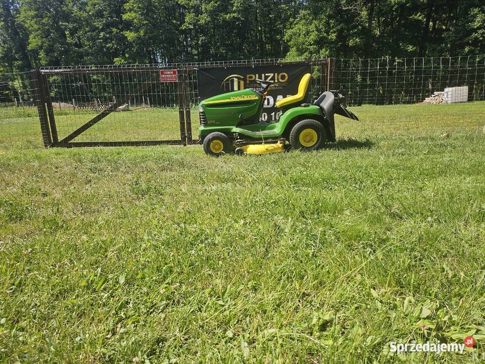 Kosiarka John Deere LTR 180 17 z Pługiem Traktorki Czerwieńsk