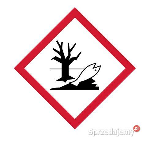 Naklejka BHP Substancja niebezpieczna środowiska Kamionna